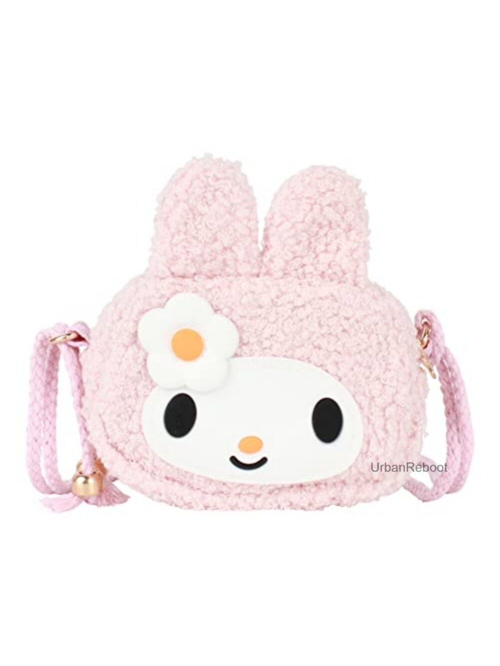 Mini Plush Cartoon Rabbit Crossbody Bag Girls Handbag